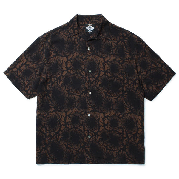 gakkin 松煙墨　HAWAIIAN SHIRT BROWN ガッキン 0ACCE7B3-D240-4B23-B859-