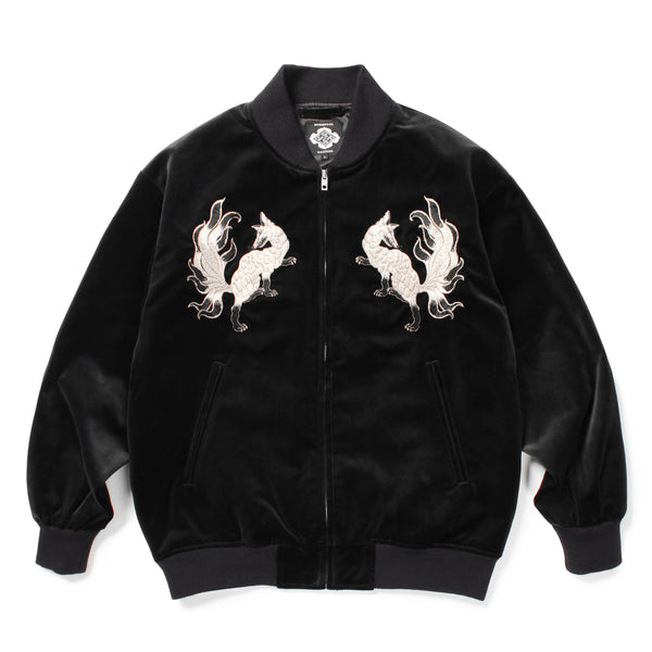 GAKKIN × BUDSPOOL 白墨狐 VELVETEEN SOUVENIR JACKET – GXX