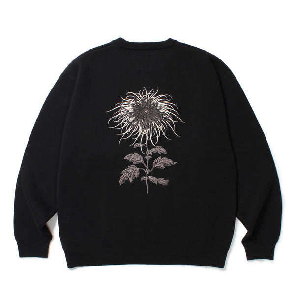 GAKKIN × BUDSPOOL 日章菊 CREW NECK SWEATER – GXX