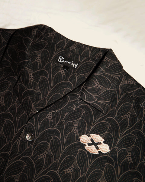 gakkin LOTUS BUDS PATTERN S/S SHIRT