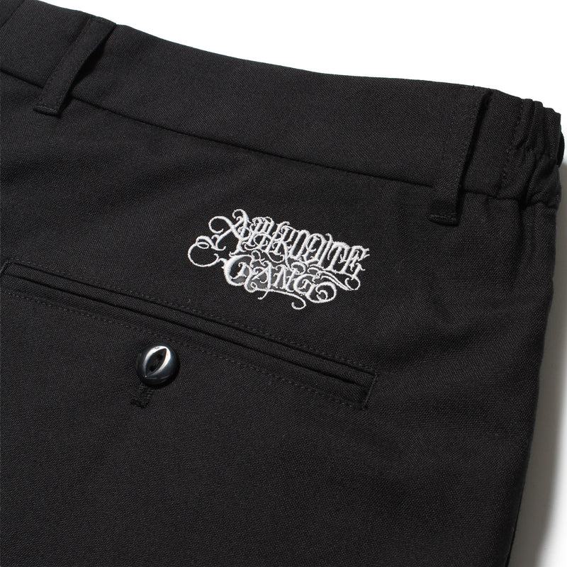 GAKKIN × BUDSPOOL LINEN WOOL TUCK TROUSERS – GXX