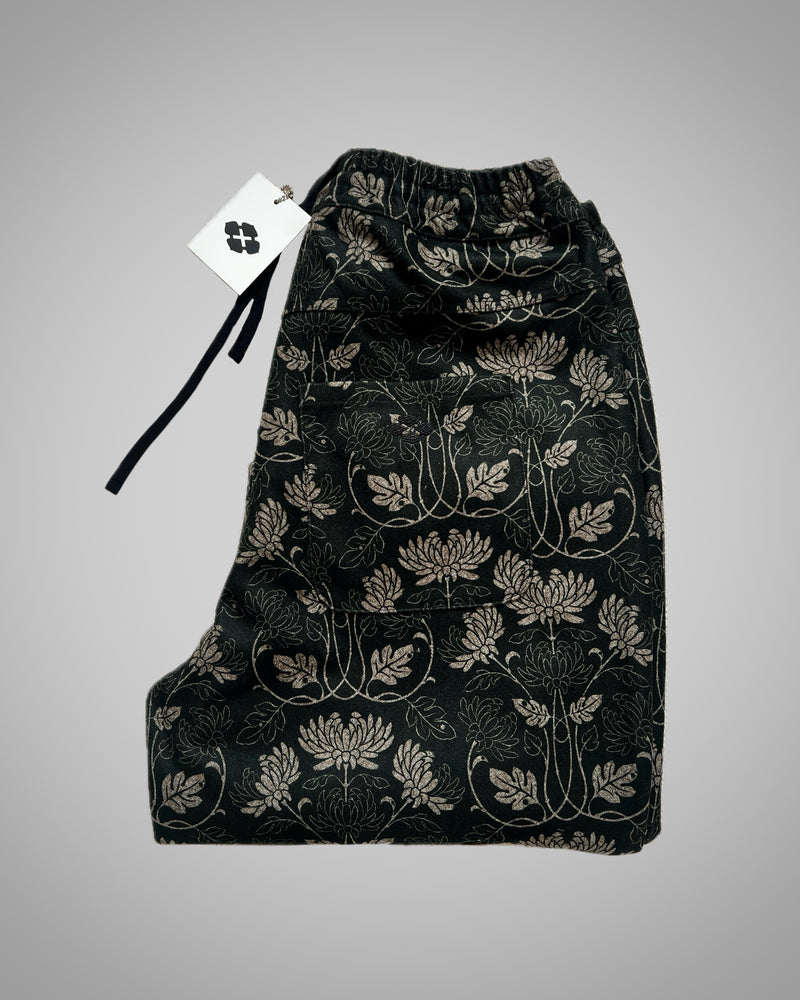 墨小菊 CHRYSANTHEMUMS MELANGE TROUSERS