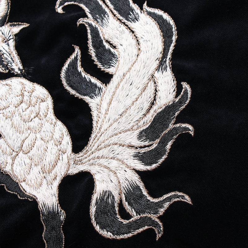 GAKKIN × BUDSPOOL 白墨狐 VELVETEEN SOUVENIR JACKET – GXX