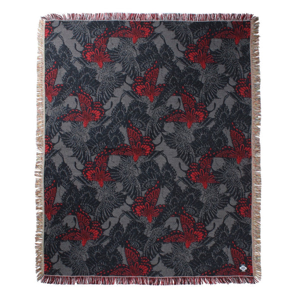 三艶蝶　JACQUARD RUG