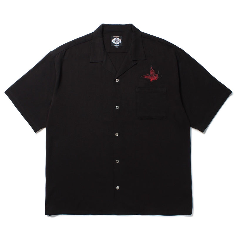 三艶蝶　EMBROIDERY 50'S SHIRT