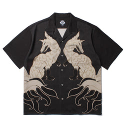 白墨狐 HAWAIIAN SHIRT