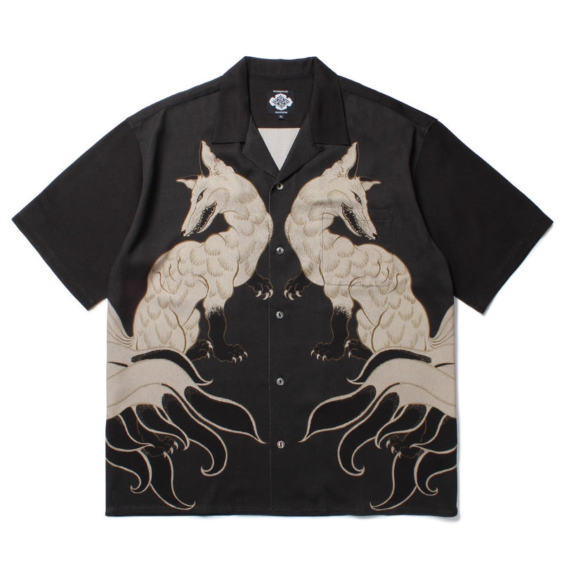 白墨狐 HAWAIIAN SHIRT