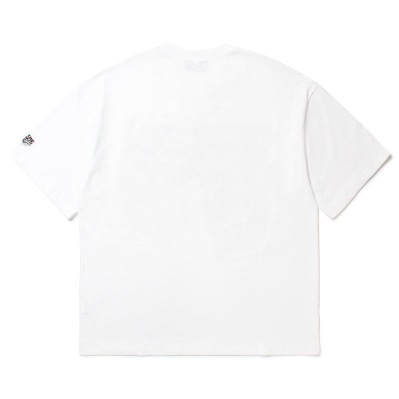 GAKKIN × BUDSPOOL 風花罰 EMBROIDERY S/S TEE WHITE – GXX