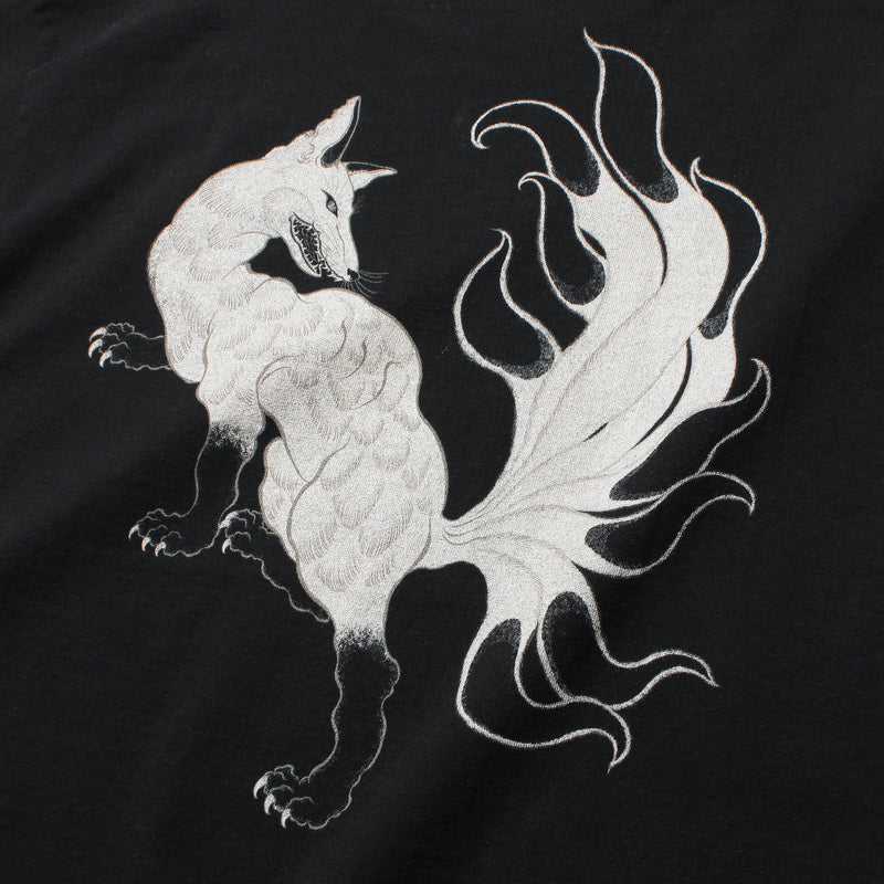 GAKKIN × BUDSPOOL 白墨狐 L/S TEE – GXX GAKKIN × BUDSPOOL 白墨狐
