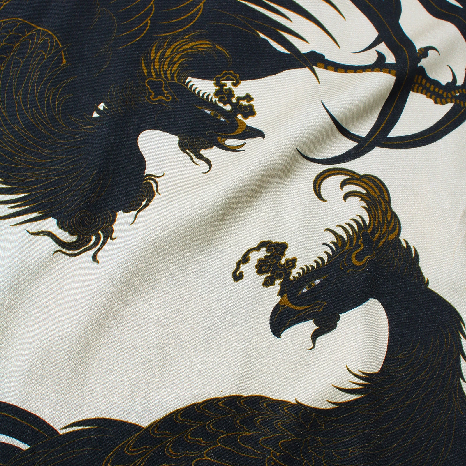 GAKKIN x BUDSPOOL 黒瑞鳥 HAWAIIAN SHIRT OFF WHITE – GXX