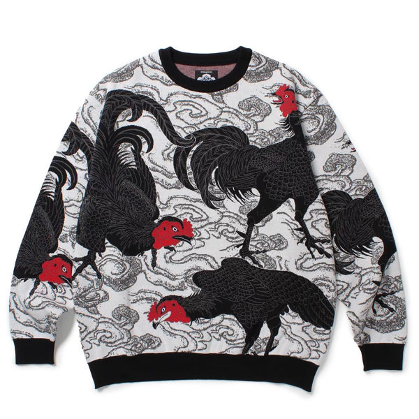GAKKIN BUDSPOOL 渦軍鶏 COTTON KNIT JACQUARD 3DA0D3C5-8E68-4FE6-BCA5-