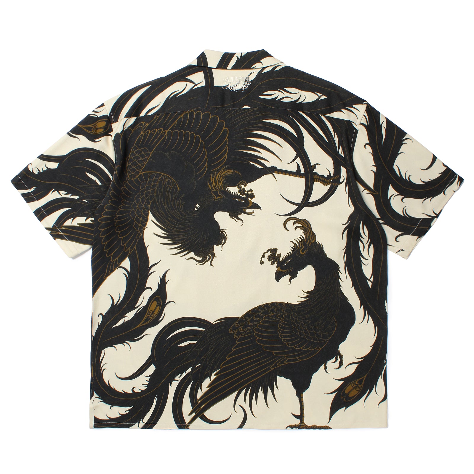 GAKKIN x BUDSPOOL 黒瑞鳥 HAWAIIAN SHIRT OFF WHITE – GXX