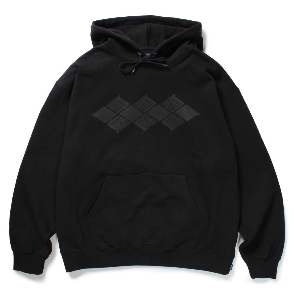 GAKKIN × BUDSPOOL 家紋HOODED SWEAT SHIRT BLACK – GXX