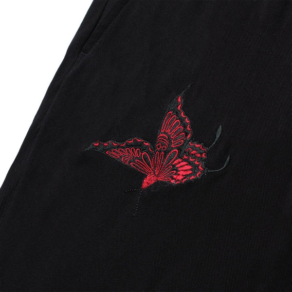 三艶蝶　EMBROIDERY EASY TROUSERS