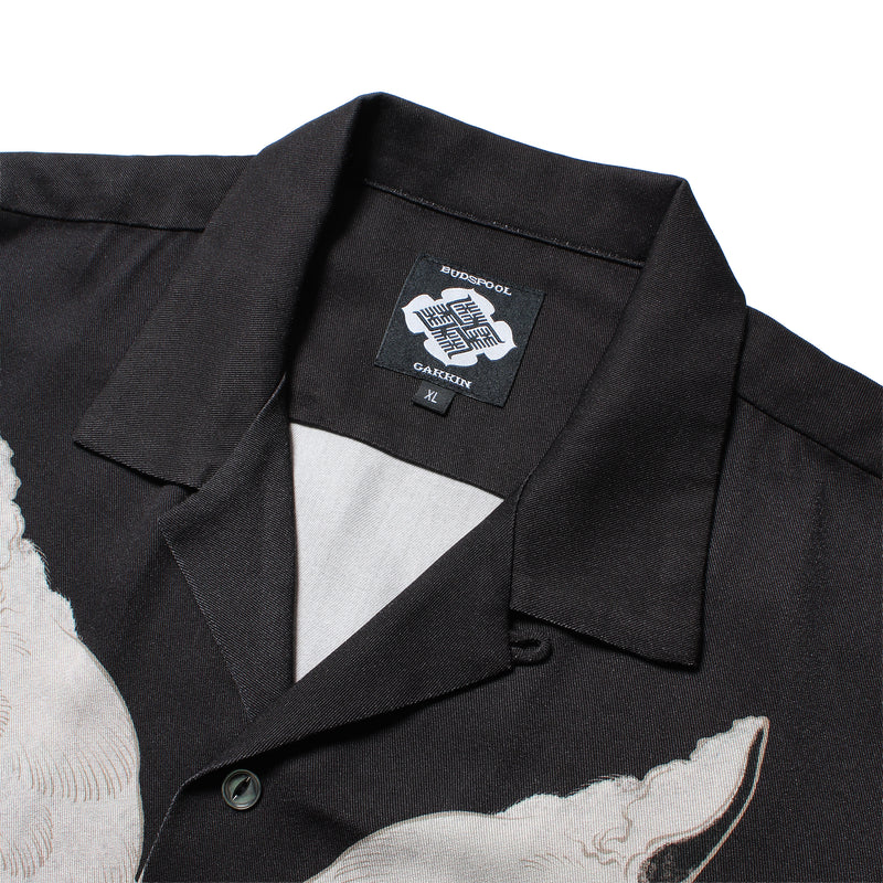 GAKKIN × BUDSPOOL 白墨狐 L/S HAWAIIAN SHIRT – GXX