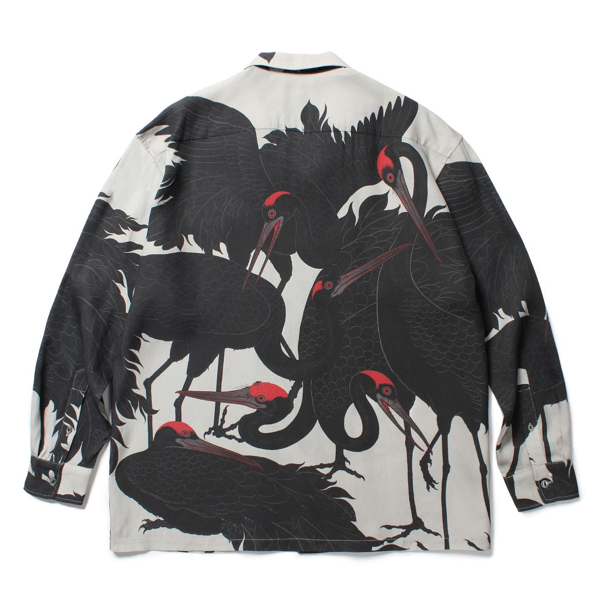 赤目黒鶴 L/S HAWAIIAN SHIRT – GXX