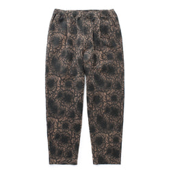松煙墨 VELOUR EASY PANTS BROWN