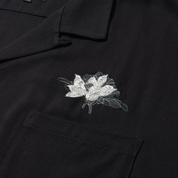 浮蓮華　EMBROIDERY 50'S SHIRT