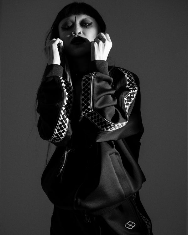 GX BLACK&WHITE TRACK JACKET
