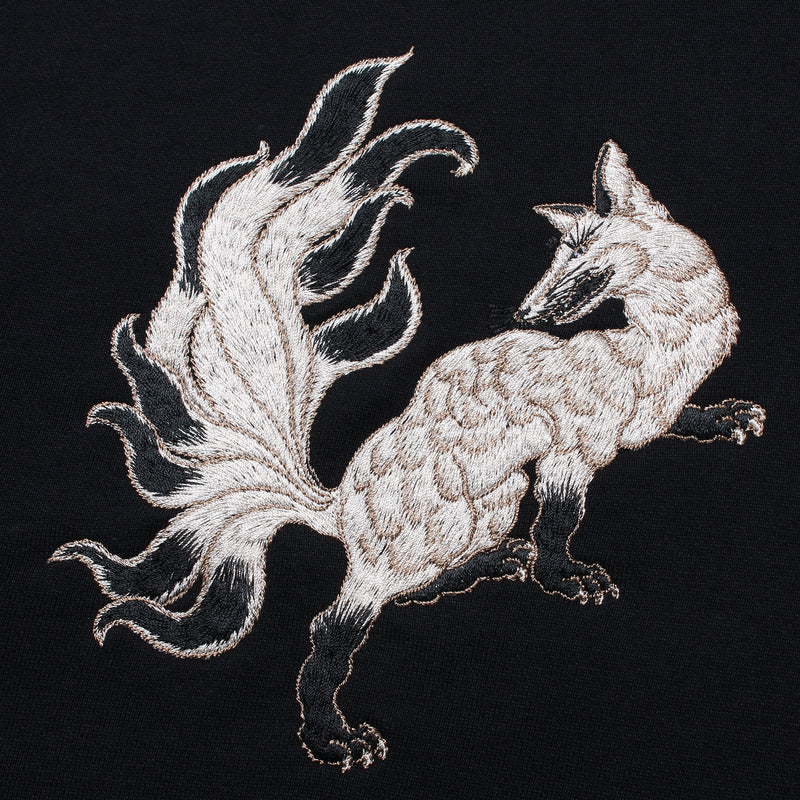 GAKKIN × BUDSPOOL 白墨狐 HOODED SWEAT SHIRT – GXX