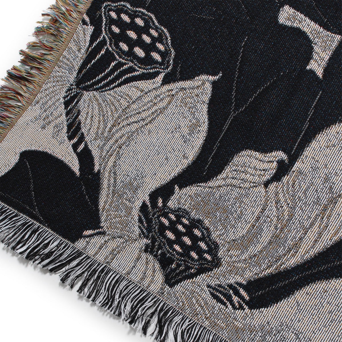 BUDSPOOL × GAKKIN 浮蓮華 shopbring_3026c030014 RUG JACQUARD ラグ・カーペット