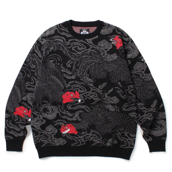 GAKKIN BUDSPOOL 渦軍鶏 COTTON KNIT JACQUARD 90D31033-6B1D-4B78-B92C-