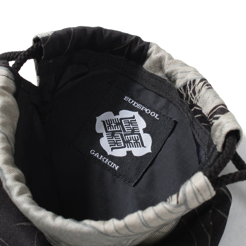 GAKKIN × BUDSPOOL 浮蓮華 DRAWSTRING BAG – GXX