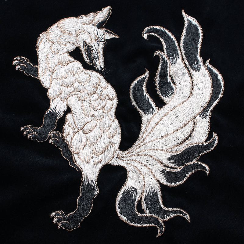 GAKKIN × BUDSPOOL 白墨狐 VELVETEEN SOUVENIR JACKET – GXX