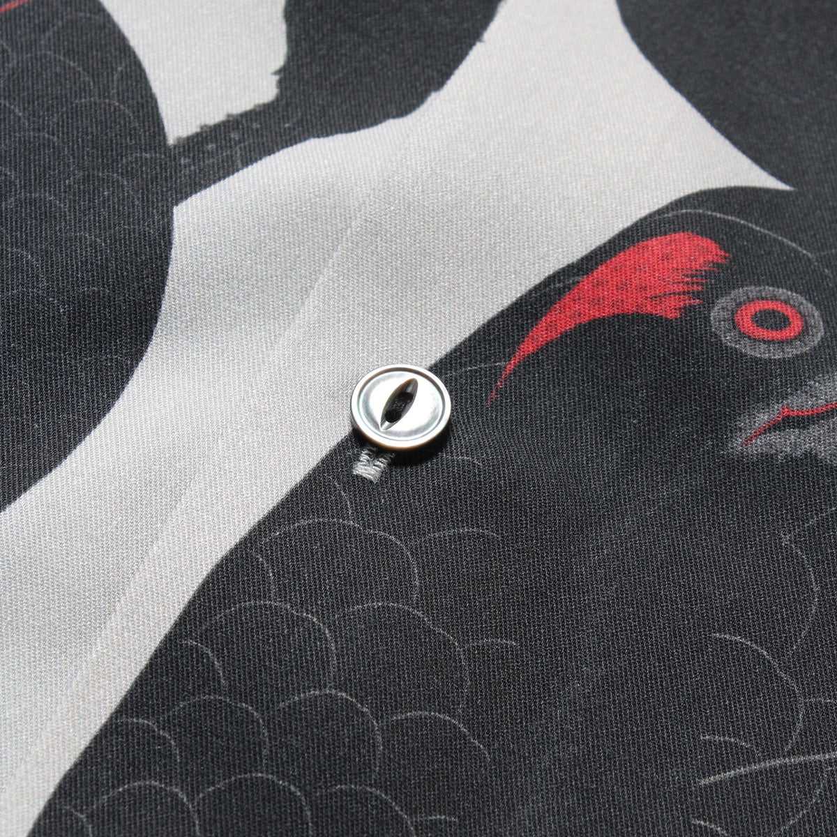 gakkin 赤目黒鶴 L/S HAWAIIAN SHIRT 赤目黒鶴 L/S HAWAIIAN SHIRT – GXX