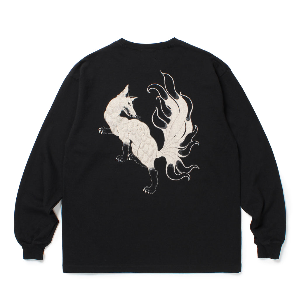 GAKKIN × BUDSPOOL 白墨狐 L/S TEE – GXX