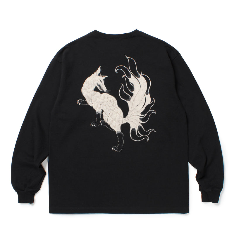GAKKIN × BUDSPOOL 白墨狐 L/S TEE – GXX