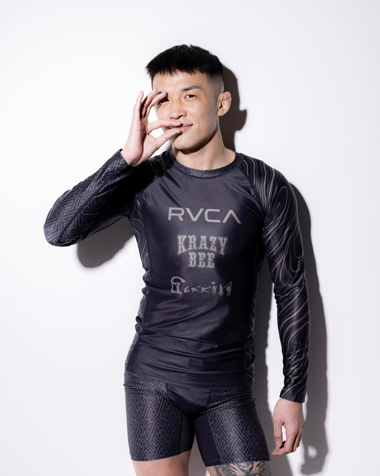 RVCA x KRAZY BEE x GAKKIN 復刻版LEGGINS – GXX