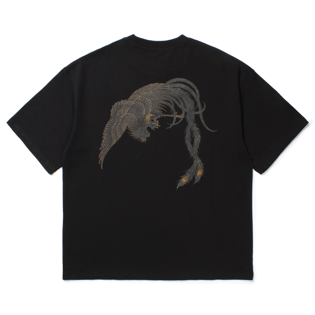 GAKKIN × BUDSPOOL 黒瑞鳥 Tシャツ M GAKKIN × BUDSPOOL 黒瑞鳥S/S TEE BLACK – GXX