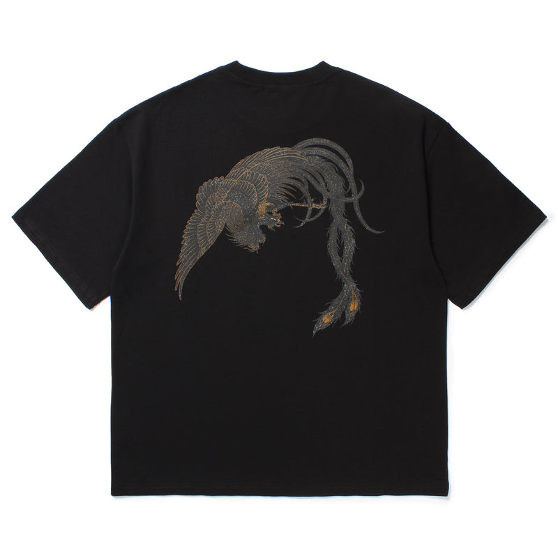 GAKKIN × BUDSPOOL 黒瑞鳥S/S TEE BLACK – GXX