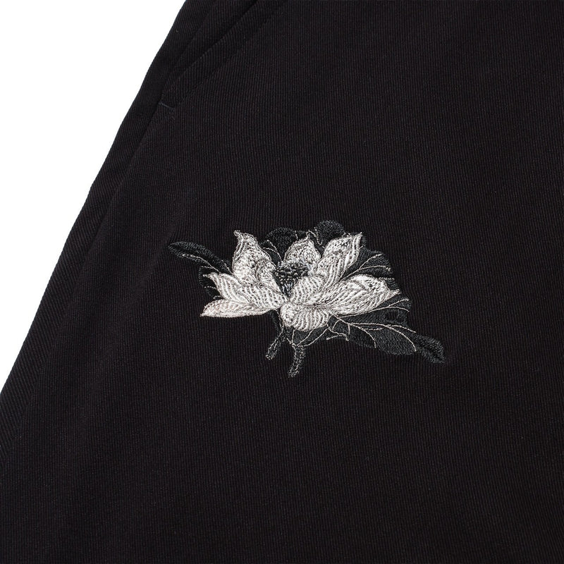 浮蓮華　EMBROIDERY EASY TROUSERS