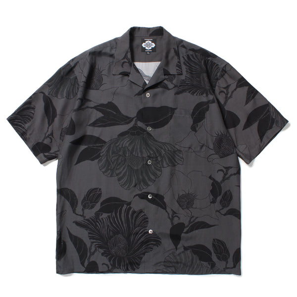 GAKKIN BUDSPOOL 渦軍鶏 HAWAIIAN SHIRT 舐達麻 | www ...