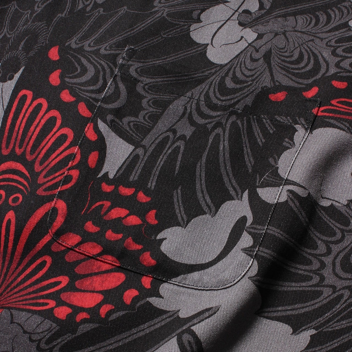 XL GAKKIN × BUDSPOOL 三艶蝶 HAWAIIAN SHIRT 三艶蝶 HAWAIIAN SHIRT – GXX