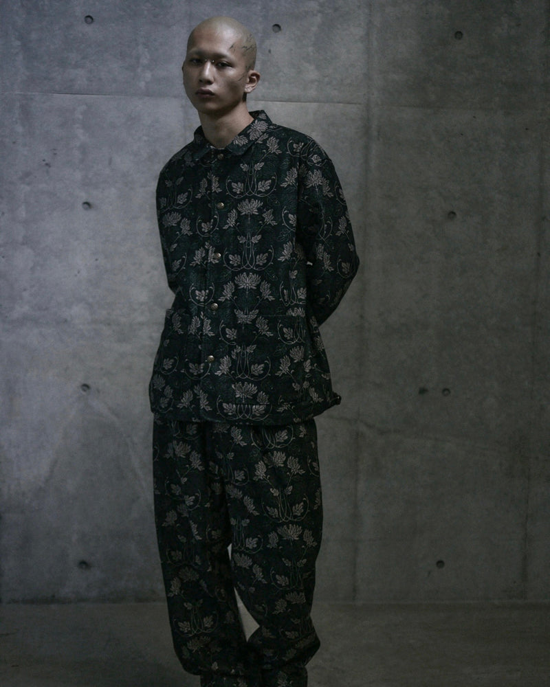 墨小菊 CHRYSANTHEMUMS MELANGE TROUSERS