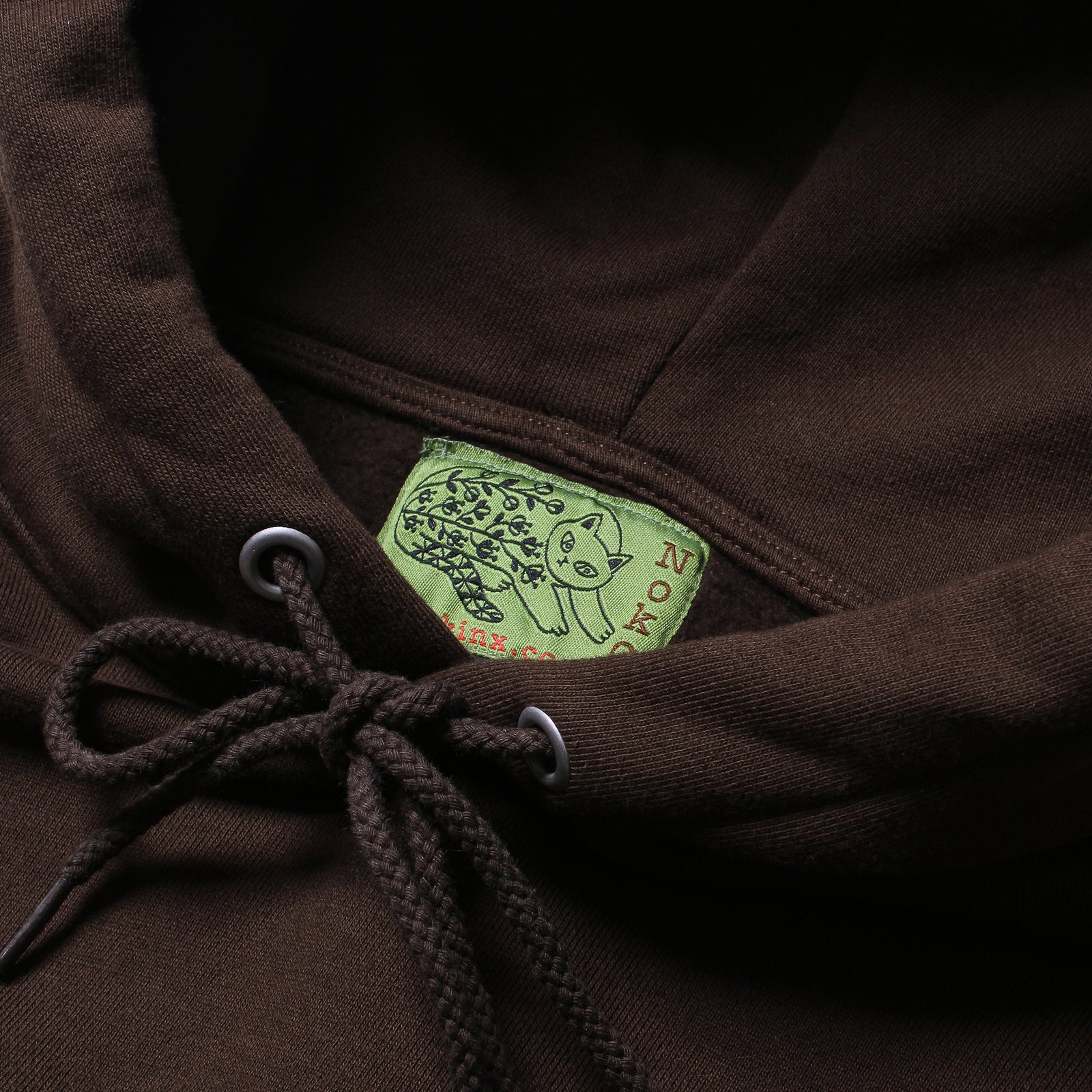 gakkin NOKO×BUDSPOOL 舐達麻　cat fooded パーカー NOKO × BUDSPOOL 舐達麻 CAT HOODED SWEAT SHIRT BROWN – GXX