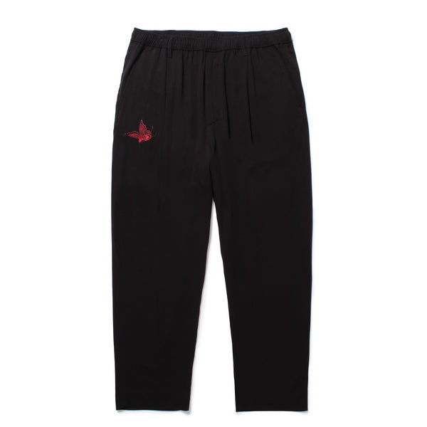 三艶蝶　EMBROIDERY EASY TROUSERS