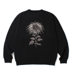 GAKKIN × BUDSPOOL 日章菊 CREW NECK SWEATER – GXX GAKKIN × BUDSPOOL 日章菊 CREW NECK SWEATER – GXX