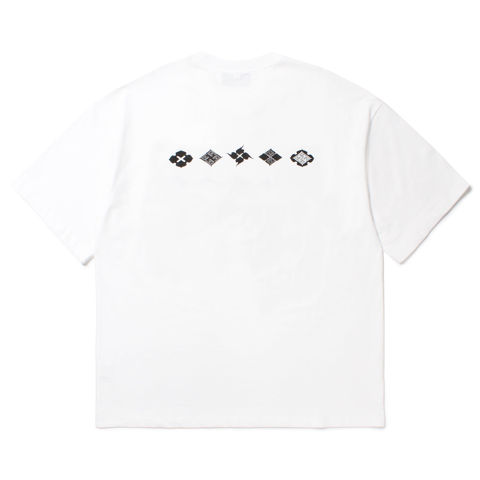 GAKKIN x BUDSPOOL 花罰家紋 S/S TEE WHITE – GXX