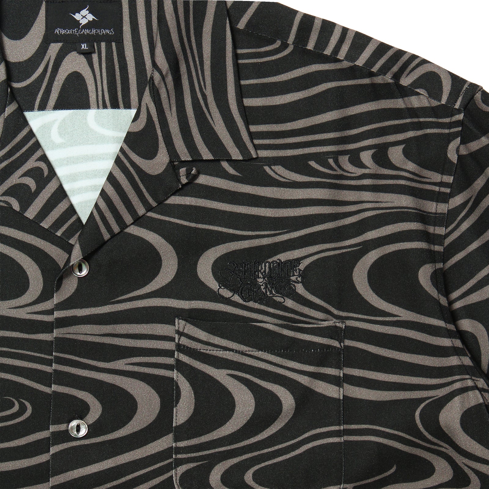 GAKKIN × BUDSPOOL 渦 HAWAIIAN SHIRT – GXX