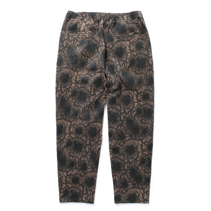 松煙墨 VELOUR EASY PANTS BROWN