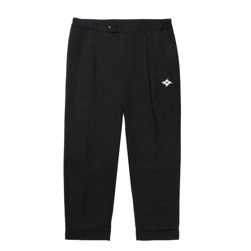 パンツ　ガッキン GAKKIN × BUDSPOOL LINEN WOOL TUCK TROUSERS – GXX