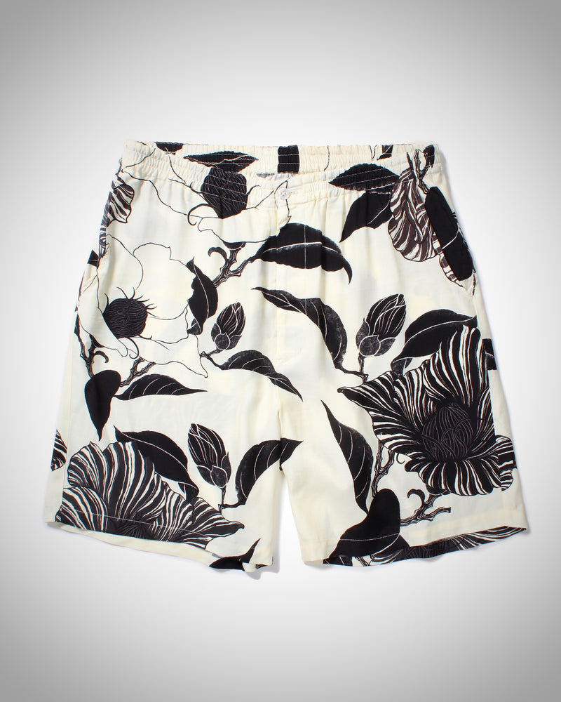 GAKKIN × BUDSPOOL 廻り花 HAWAIIAN SHORTS - nayaabhaandi.com