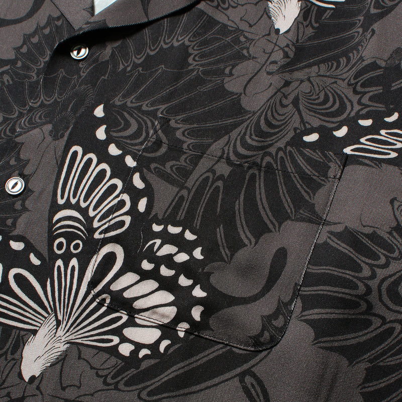 GAKKIN × BUDSPOOL 三艶蝶 L/S HAWAIIAN SHIRT – GXX