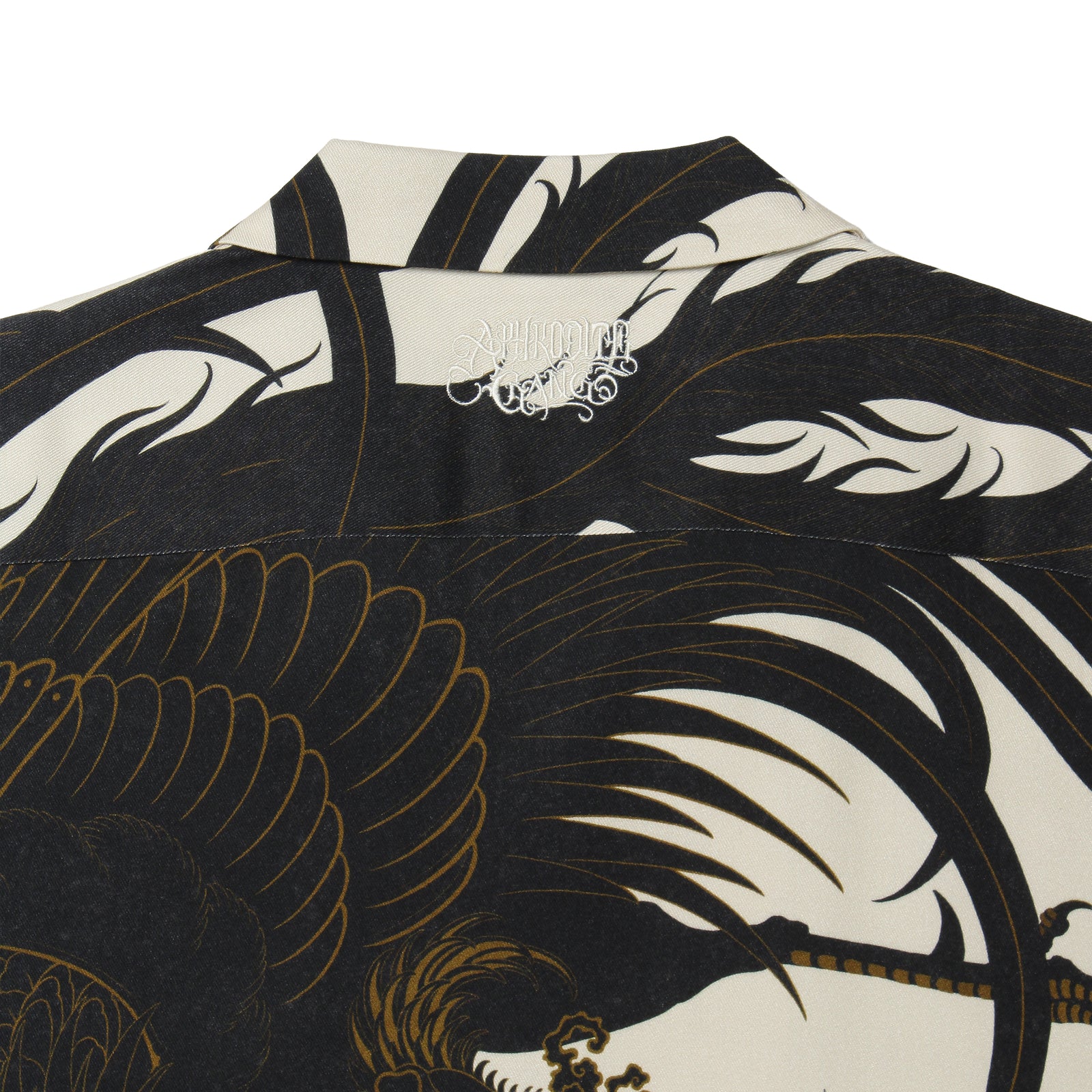 GAKKIN x BUDSPOOL 黒瑞鳥 HAWAIIAN SHIRT OFF WHITE – GXX