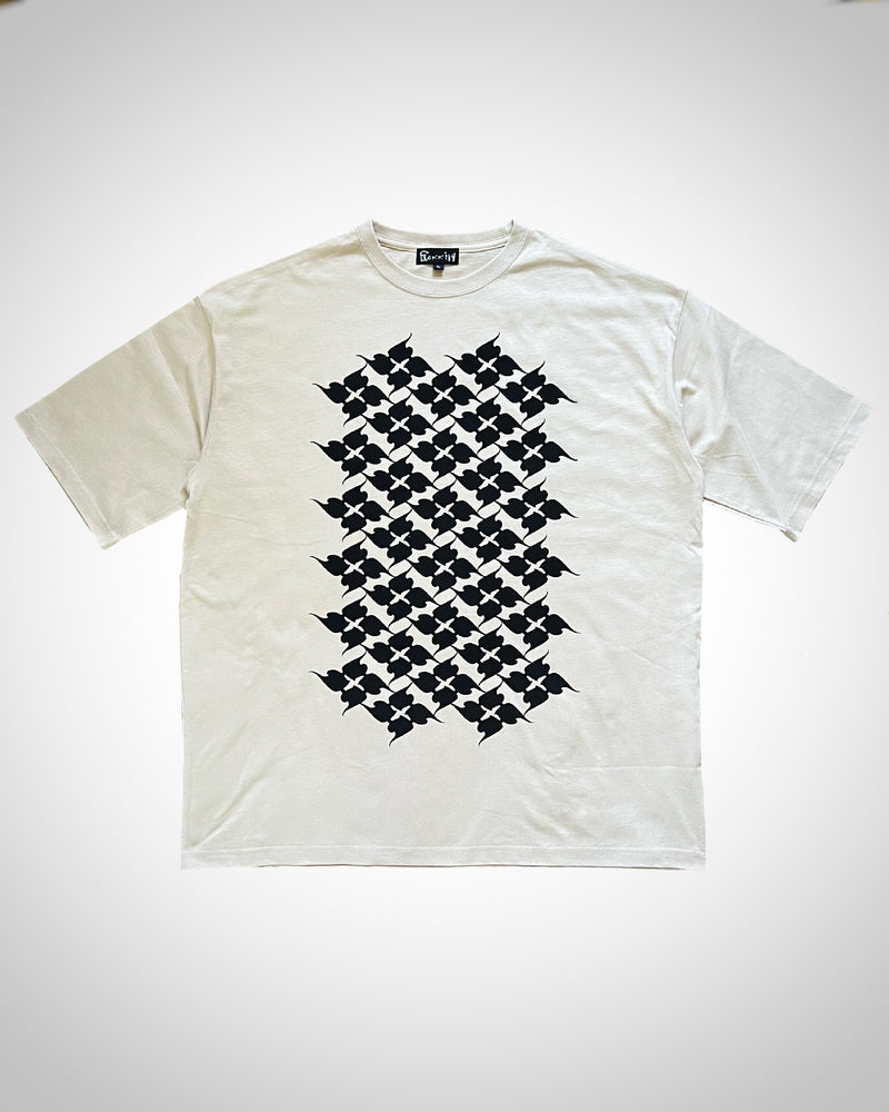 風花罰　T-SHIRT  SAND BEIGE