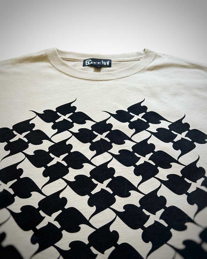 風花罰　T-SHIRT  SAND BEIGE